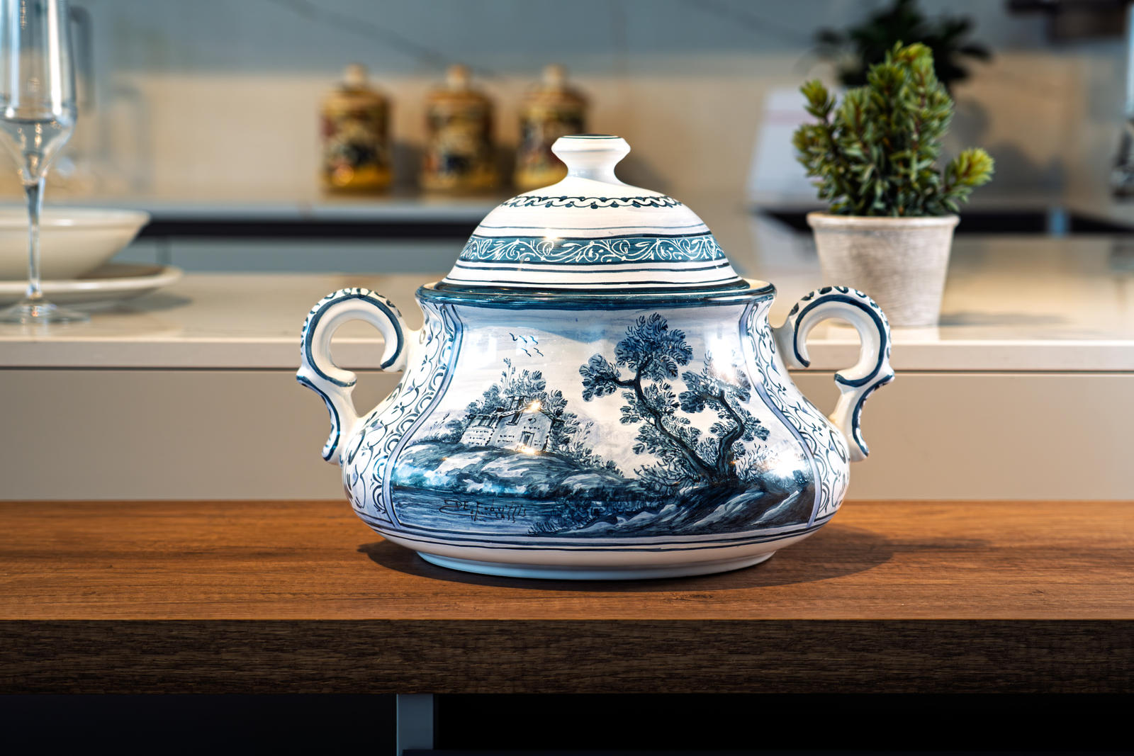 Maiolica dipinta a mano, De Fabritiis