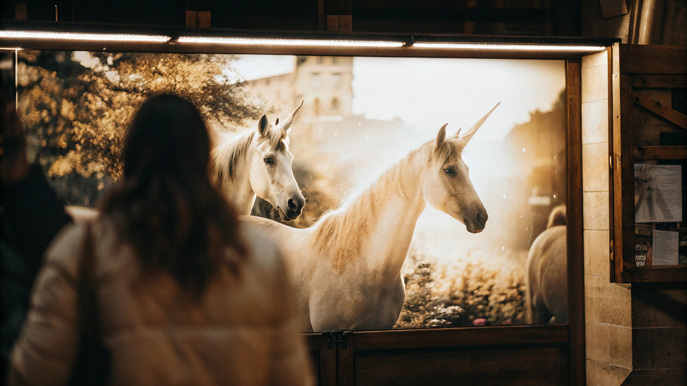 Unicorn product advertising