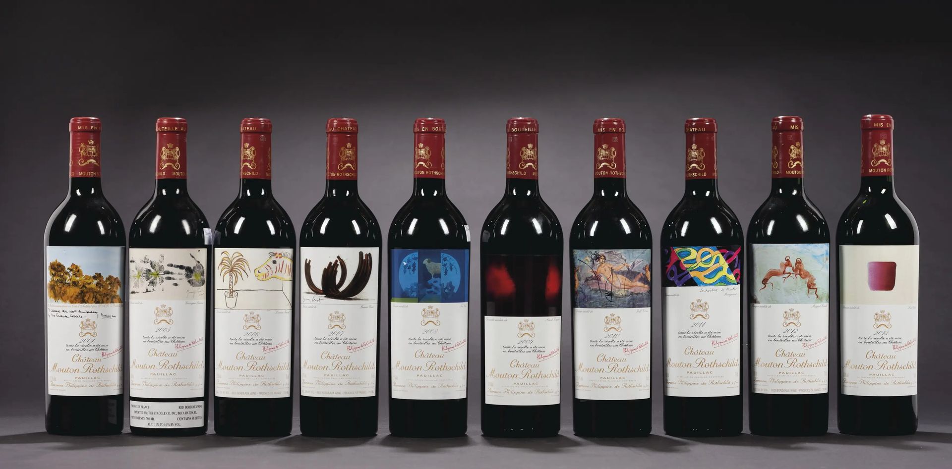 木桐酒莊藝術酒標