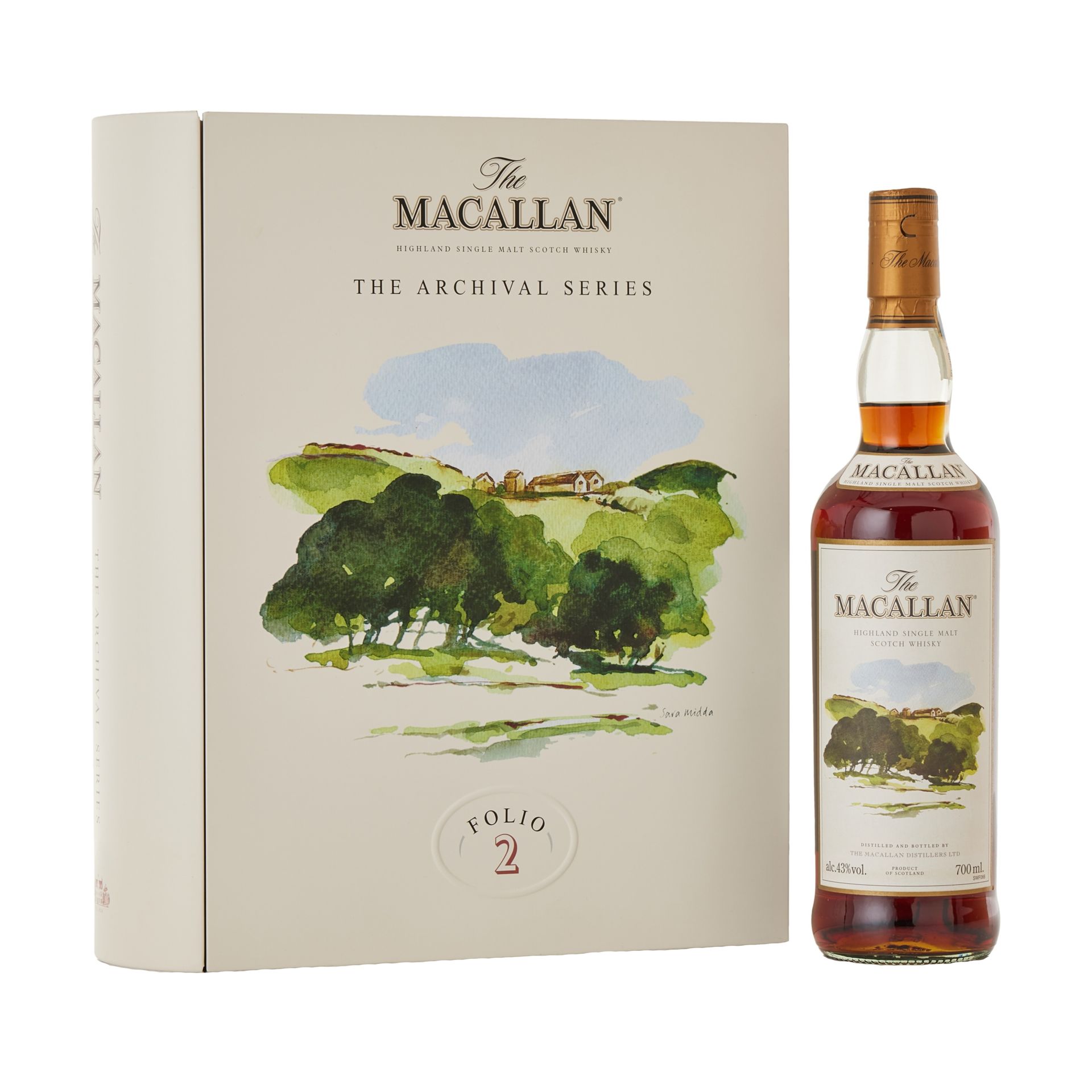麥卡倫書冊系列 Macallan Folio 2 的特殊包裝