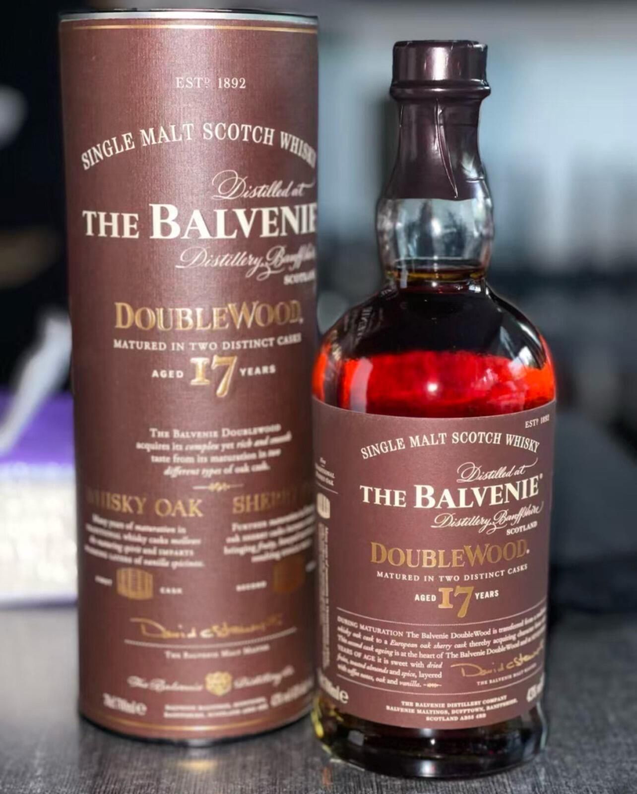 百富 DoubleWood 12年與17年雙桶系列回收估價示意
