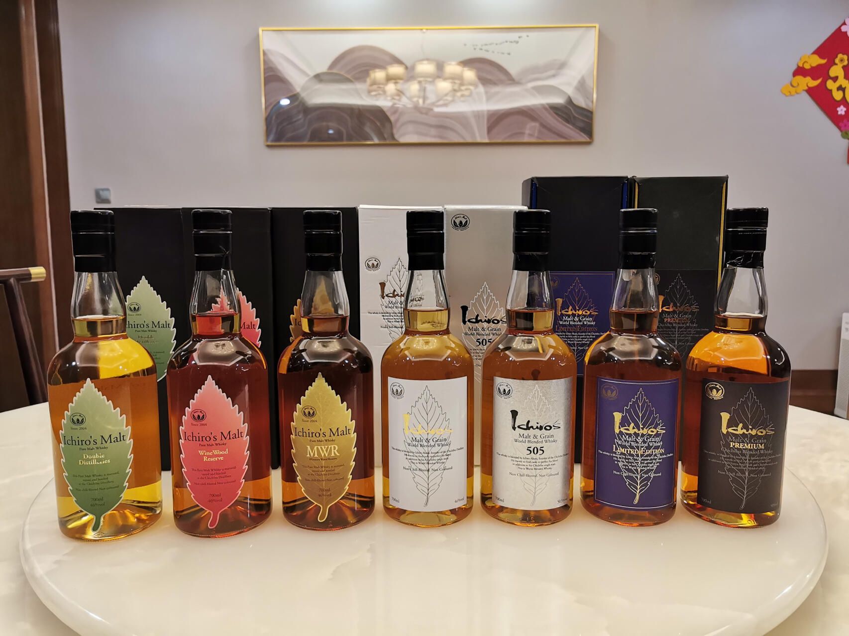 Ichiro's Malt 紙牌 Card Series 與 Malt & Grain 日本威士忌回收行情展示