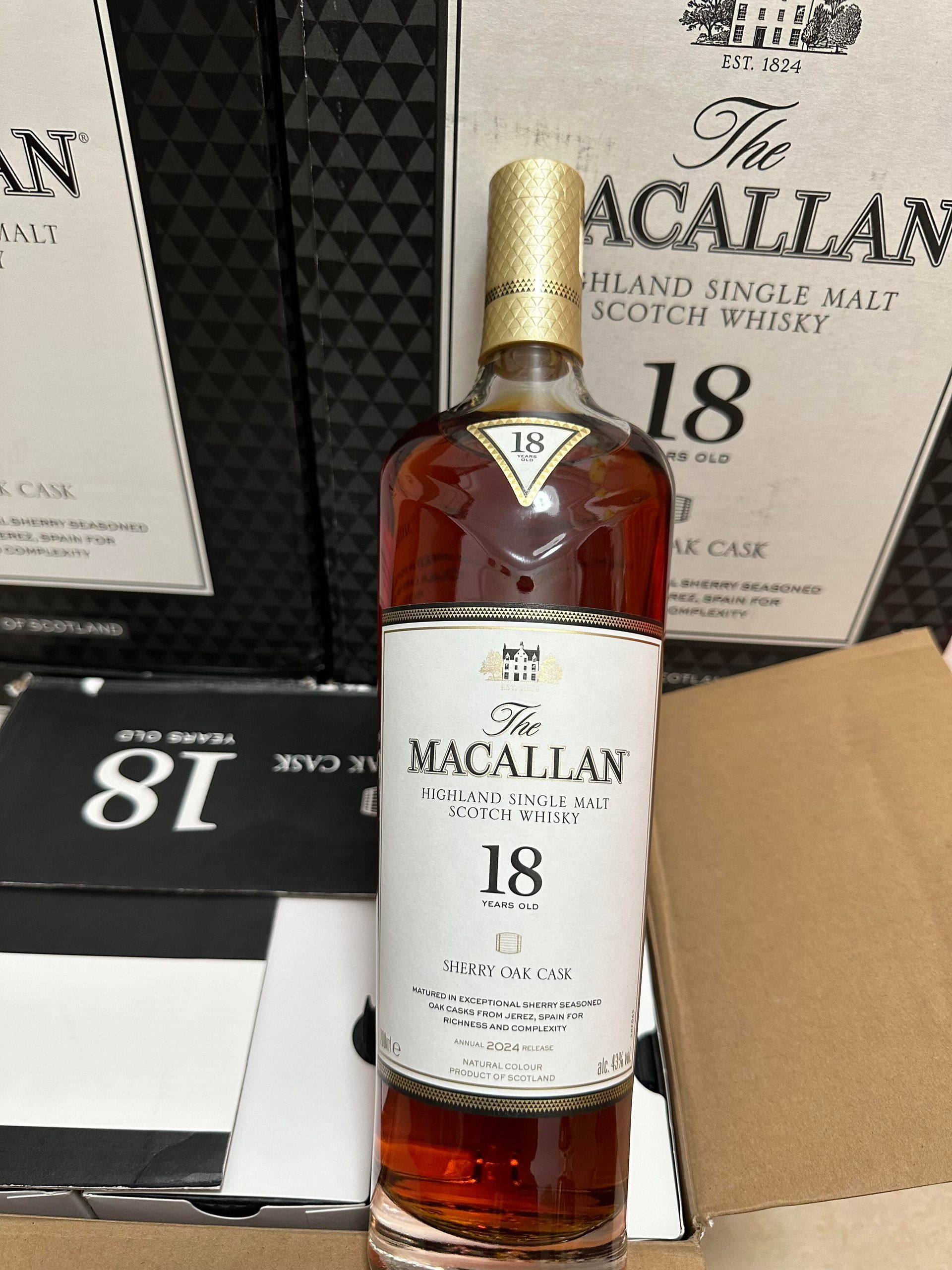 Macallan 18 Sherry Oak、Double Cask、Fine Oak Triple Cask 三系列比較