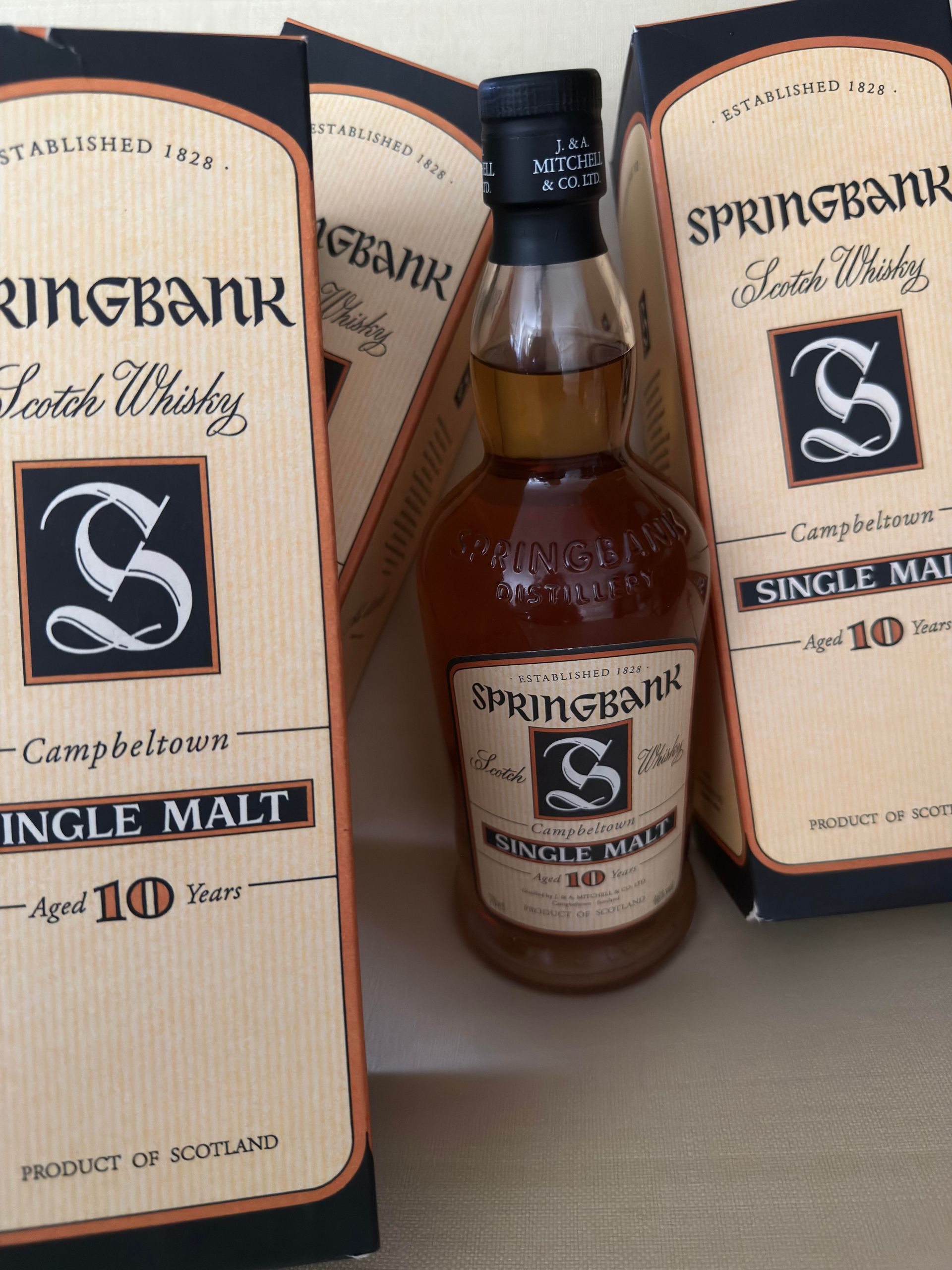 Macallan Springbank Laphroaig Lagavulin 舊版威士忌包裝時間線