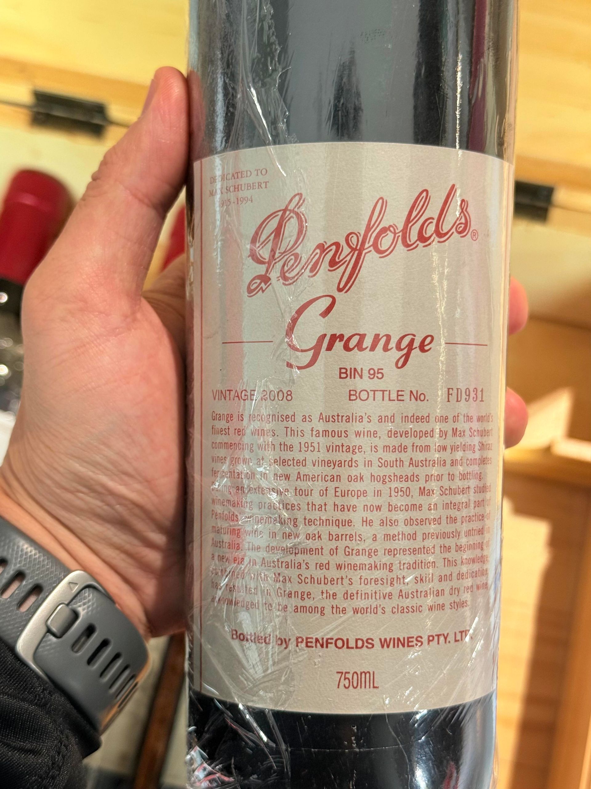 奔富 Penfolds Grange Bin 707 BIN 389 回收估價與背標防偽指南