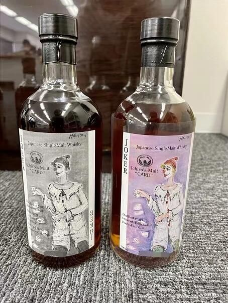 羽生 Joker 與套卡級別威士忌