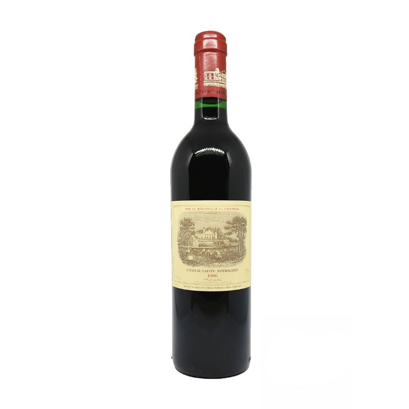 Château Lafite Rothschild 1986 酒瓶