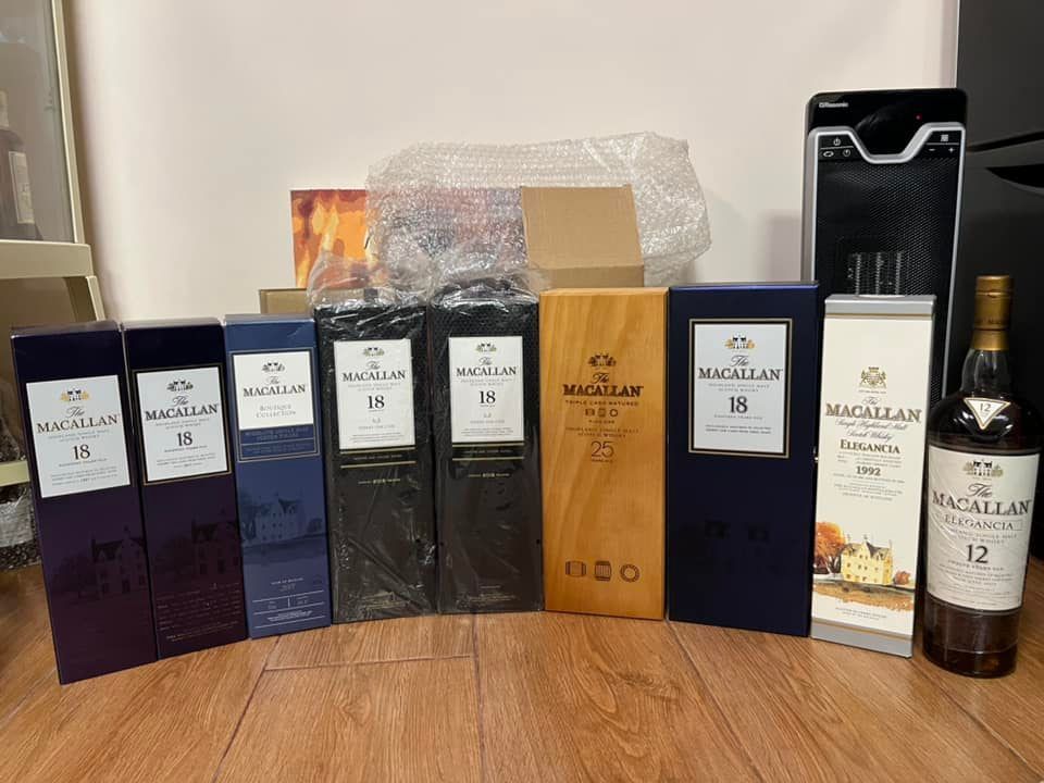 麥卡倫 Sherry Oak 系列與盒裝展示