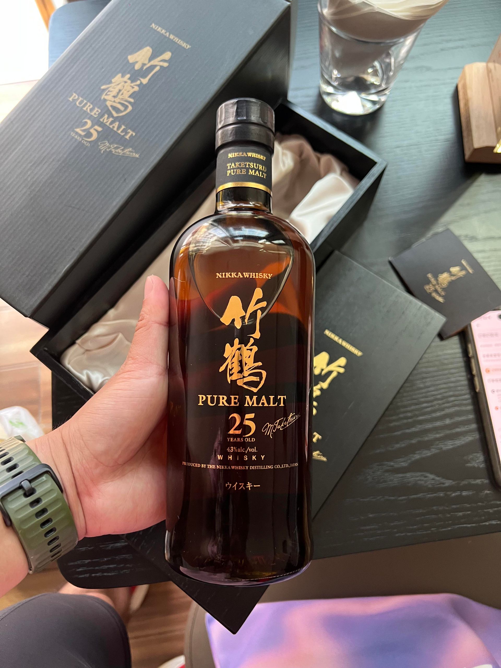 竹鶴 25 年威士忌