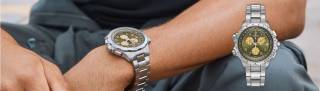 Hamilton Khaki Aviation med kronograf och gmt