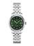 TISSOT Le Locle Automatic Lady 29mm T006.207.11.096.00 Damklocka, Grön urtavla, Diamanter, Datum, Stålarmband