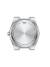 TISSOT PRX Quartz 35mm T137.210.11.421.00 Damklocka, Röd urtavla, Datum, Stålarmband