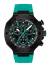 TISSOT T-Race Quartz Chronograph 45mm T141.417.37.051.01 Svart, Herrklocka, Kronograf, Datum, Grönt silikonarmband