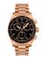 TISSOT PR516 Quartz Chronograph 40mm T149.417.33.051.00 Herrklocka, Roséfärgad, Svart urtavla, Stålarmband