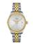 TISSOT Ballade 34mm T156.210.22.031.00 Damklocka, Räfflad silverurtavla, Bicolor rostfritt stål