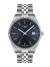 TISSOT Ballade 40mm T156.410.11.041.00 Herrklocka, Blå räfflad urtavla, Datum, Rostfritt stål
