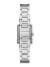 Emporio Armani Genni 20mm AR11662 Fyrkantig, Damklocka, Silver urtavla, Kristaller, Rostfritt stål