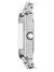 Emporio Armani Genni 20mm AR11662 Fyrkantig, Damklocka, Silver urtavla, Kristaller, Rostfritt stål