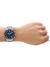 Emporio Armani World Explorer Chrongraph Solar 43mm AR11681 Kronograf, Blå tavla, Datum, Solladdning, Rostfritt stål