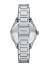 FOSSIL Gilmore 38mm ES5393 Damklocka, Romerska index, Datum, Silver tavla, Rostfritt stål