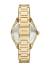 FOSSIL Gilmore 38mm ES5395 Damklocka, Romerska index, Datum, Silver tavla, Guldfärgad