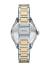 FOSSIL Gilmore 38mm ES5396 Damklocka, Romerska index, Datum, Bicolor rostfritt stål