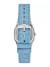 FOSSIL Harlow 27mm ES5405 Damklocka, Romerska index, Ljus tavla, Blått läderarmband