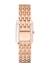 FOSSIL Raquel 23mm ES5271 Roséfärgad damklocka i rostfritt stål med vit urtavla och datum