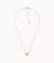 FOSSIL Halsband Sadie All My Love - Guld JF04856710