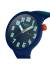 SWATCH Essentially Bold 47mm SB01N700 Klocka Överdimensionerad, Tydliga siffror, Blå