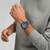 SWATCH Below The Horizon SB05N117 Blå transparent tavla, Blått armband