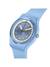 SWATCH Frozen Waterfall SO31L100 Bioceramic, Blå, Blå tavla