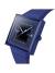 SWATCH Squarely Blacklight 42mm SO34N700 Fyrkantig, Unisexklocka, Mörkblå