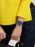 SWATCH Squarely Blacklight 42mm SO34N700 Fyrkantig, Unisexklocka, Mörkblå