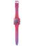 SWATCH Squarely Berry 42mm SO34R700 Fyrkantig, Unisexklocka, Rosa
