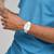 SWATCH Klocka What If...Allwhite? SO34W700 Vit, Fyrkantig, Dag, Datum