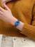 SWATCH Jammy Grape Dream 34mm SS08I100 Ultratunn, Unisexklocka, Blå