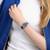 SWATCH Cool Skies SS08K120M Tunn, Transparent boett, Mesharmband