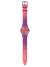 SWATCH Sweet Strawberry Dream 34mm SS08V108 Klocka Ultratunn, Mörkrosa, Unisex