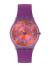 SWATCH Sweet Strawberry Dream 34mm SS08V108 Klocka Ultratunn, Mörkrosa, Unisex