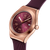 SWATCH Burgundy Story 42mm YIG401 Rosé & Vinröd, Automatverk, Datum, Silikonarmband