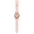 SWATCH Secret Moves 42mm YIG402 Roséfärgad, Automatverk, Silikonarmband