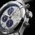 Maurice Lacroix Aikon Automatic Chronograph 44mm AI6038-SS001-131-1 Kronograf, Automatverk, Silver tavla, Blått läderarmband
