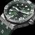 Maurice Lacroix Aikon Venturer Automatic 38mm AI6057-SSL50-630-5 Automatklocka med grön tavla och grönt armband i gummi