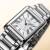 Maurice Lacroix Fiaba Square 24mm FA1205-SS002-110-1 Fyrkantig, Romerska index, Silver urtavla,