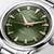 LONGINES Conquest Heritage L1.649.4.02.6 Automatverk, Grön urtavla, Stålarmband