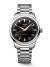 LONGINES Conquest Heritage 38mm L1.649.4.52.6 Automatverk, Svart urtavla, Stålarmband