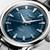 LONGINES Conquest Heritage 38mm L1.649.4.92.2 Automatverk, Blå urtavla, Svart läderarmband