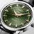 LONGINES Conquest Heritage 40mm L1.650.4.02.2 Automatverk, Grön urtavla, Svart läderarmband