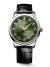 LONGINES Conquest Heritage 40mm L1.650.4.02.2 Automatverk, Grön urtavla, Svart läderarmband